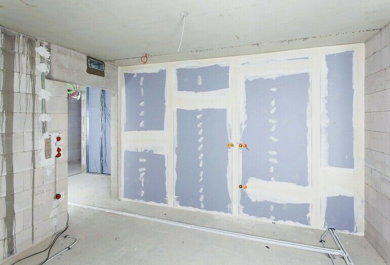 drywall insulation install